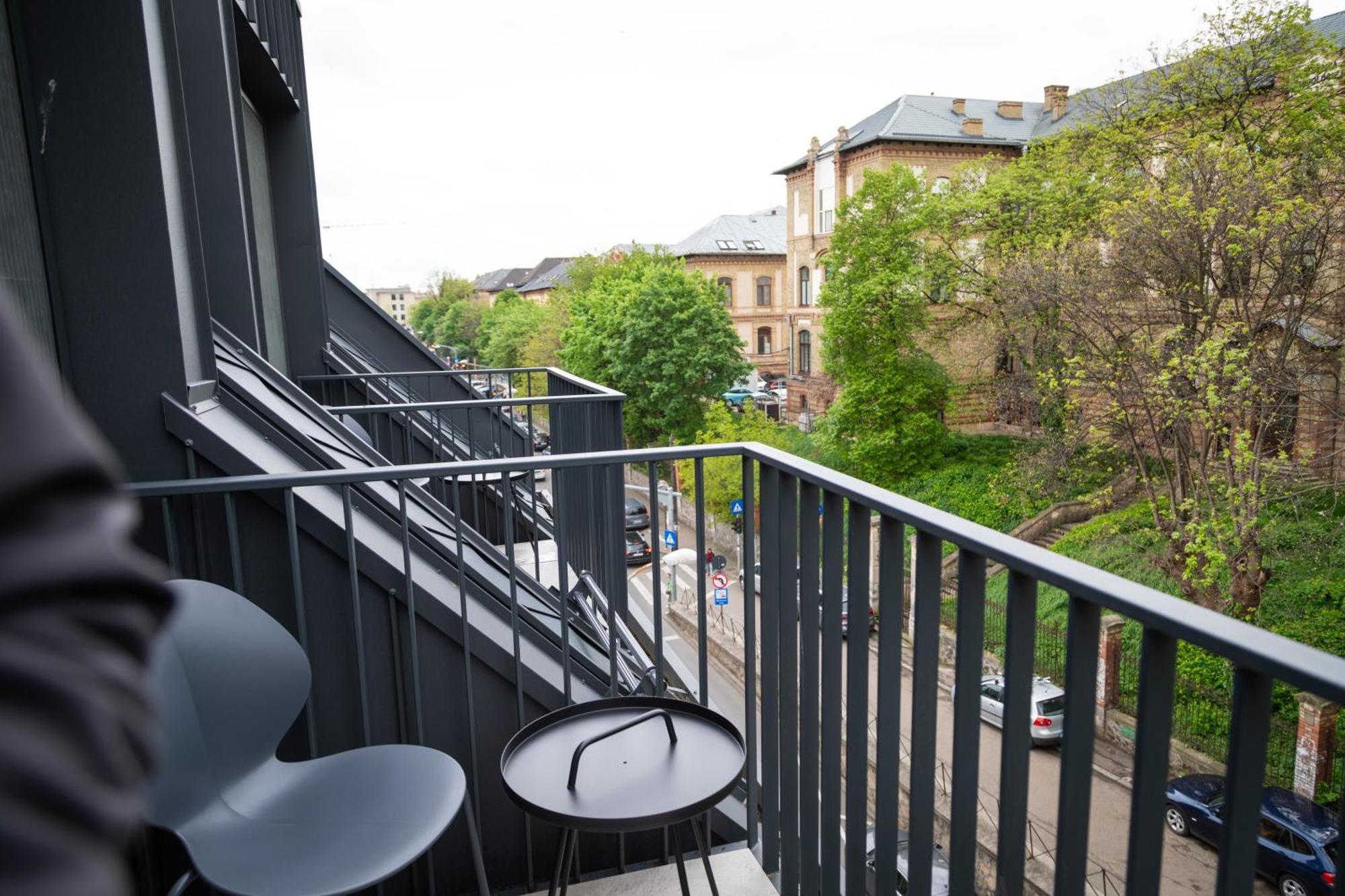 Poshspot Apartments คลูจ-นาโปกา ภายนอก รูปภาพ